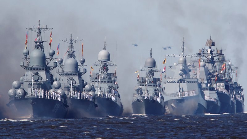Корабли парада ВМФ В СПБ 2020
