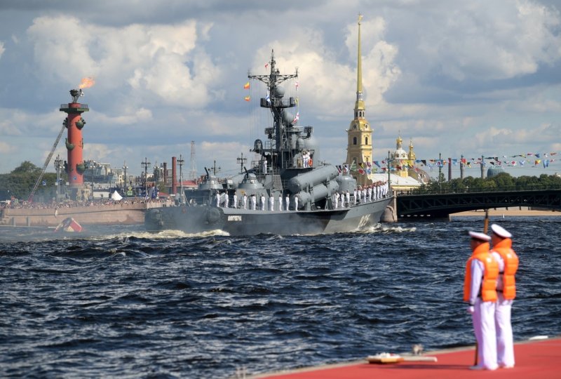 Парад ВМФ В Санкт-Петербурге