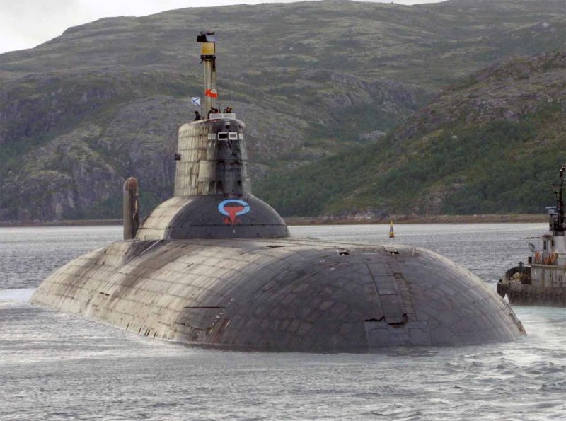 Подводная лодка 941 акула