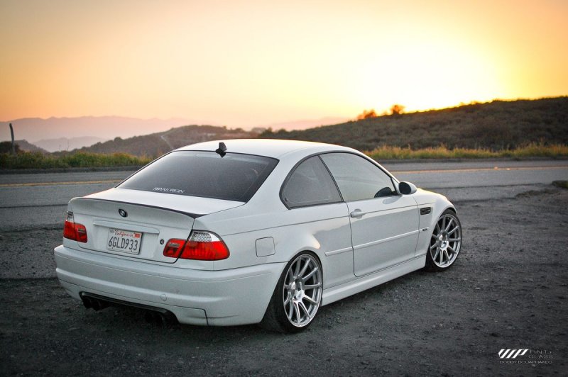 BMW e46 седан белая