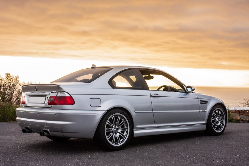 BMW m3 e46 серебристая