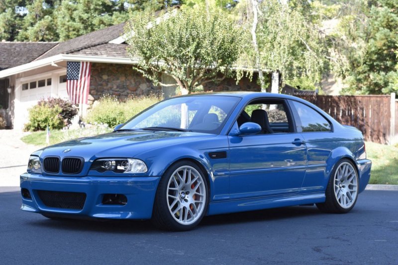 BMW e46 Laguna Seca Blue