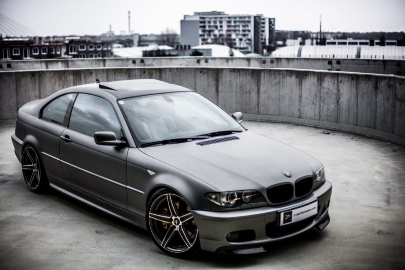 BMW m3 e46 черная седан