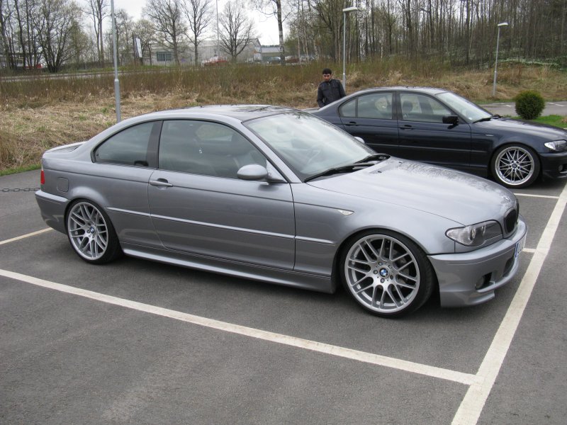 BMW e46 Coupe черная