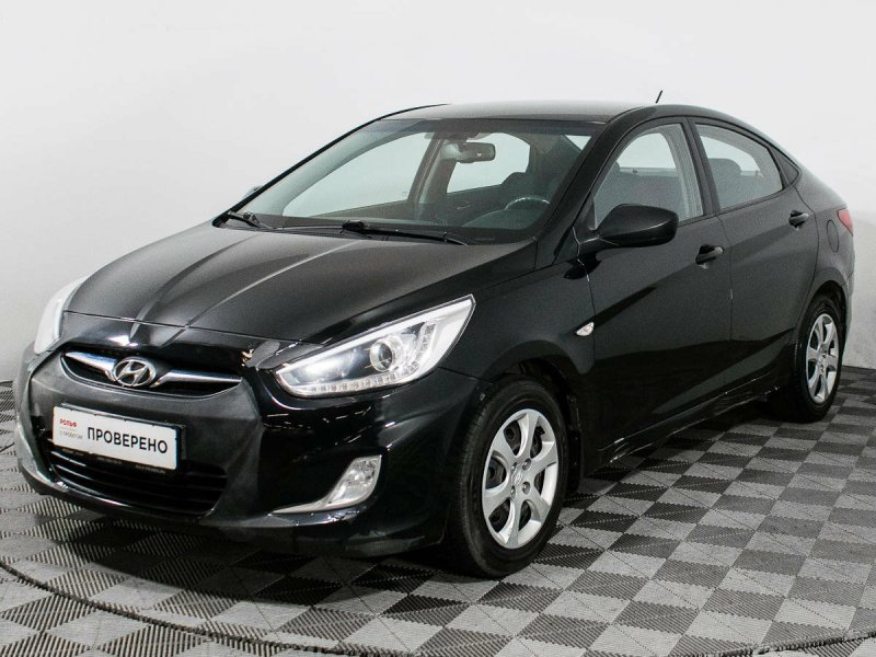 Hyundai Solaris черный