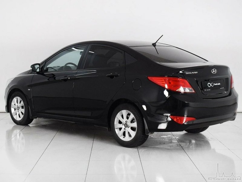 Hyundai Solaris 2012 черный