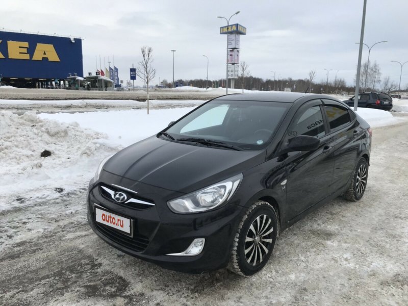 Hyundai Solaris 2015 Black