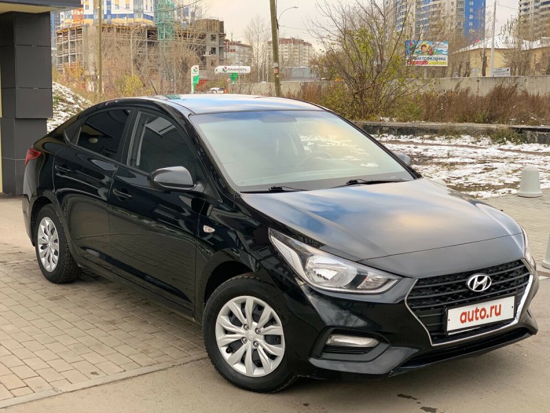 Hyundai Solaris 2 черный