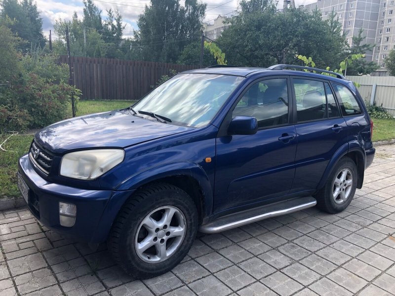 Toyota rav4 2020 темно синий