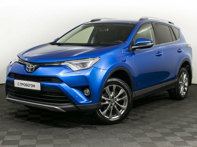 Toyota rav4 синий