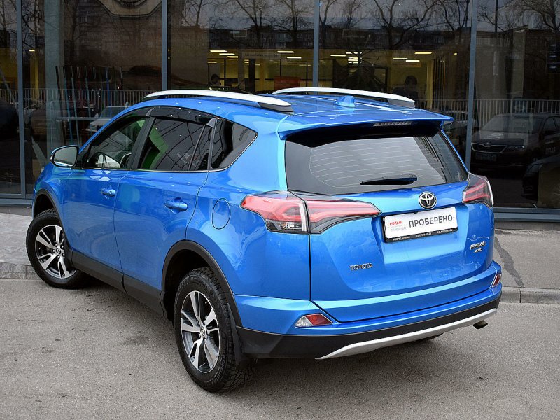 Toyota rav4 темно-синий металлик