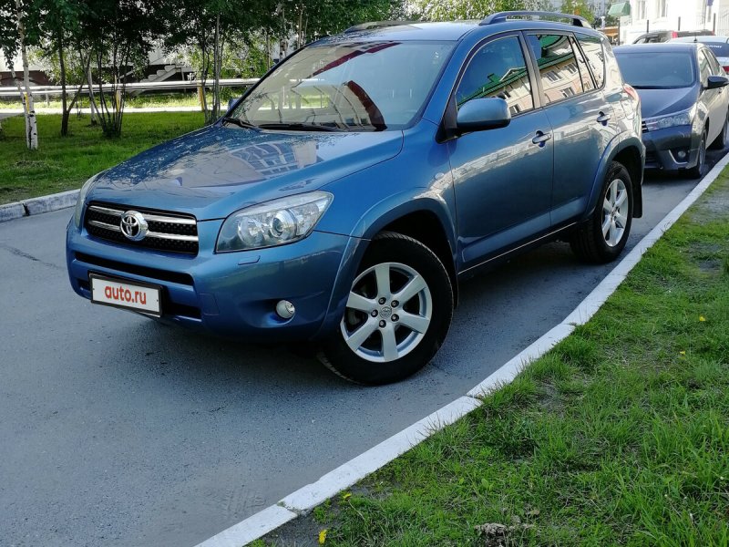 Toyota rav4 синий