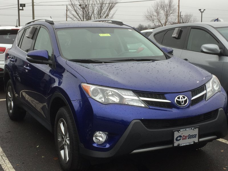 Toyota rav4 синий