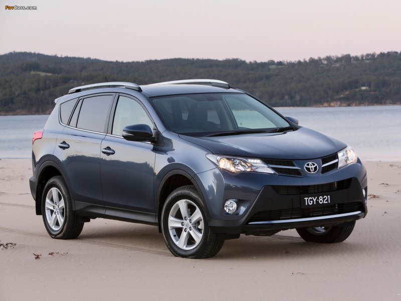 Toyota rav4 2020 синий