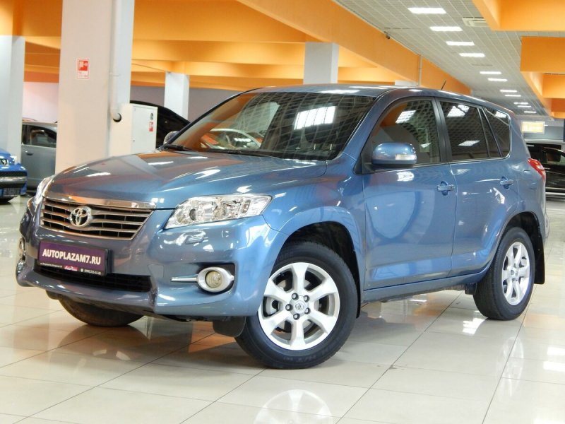 Toyota rav4 2020 голубой