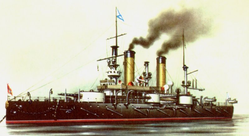 Броненосец Полтава 1904