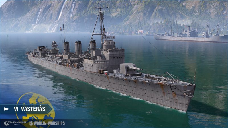 World of Warships крейсер линкор эсминец