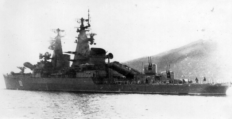 Ракетный крейсер Варяг пр 58