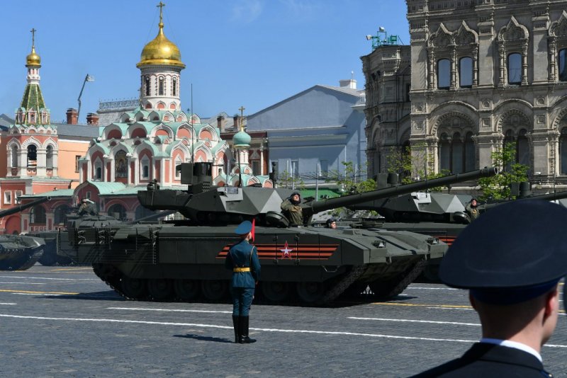 Репетиция парада Победы 2020 в Москве техника