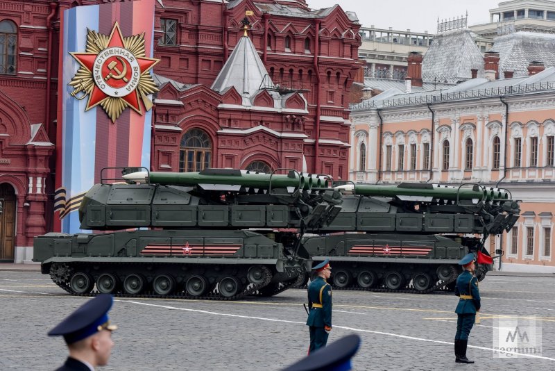Парад на красной площади техника