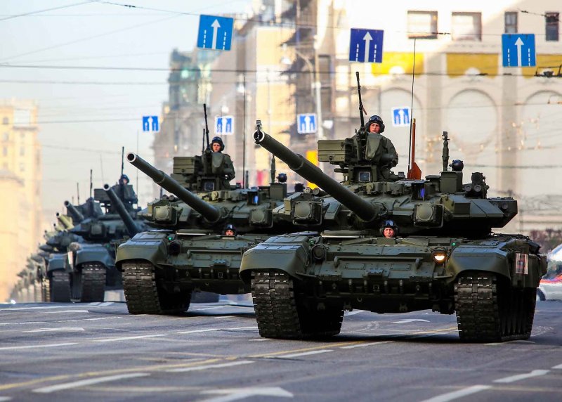 Военная техника в Москве 2020