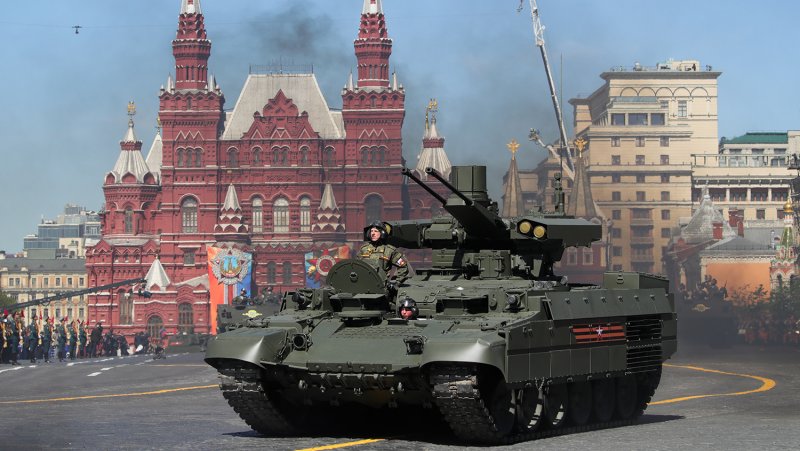 БМПТ Терминатор Москва парад