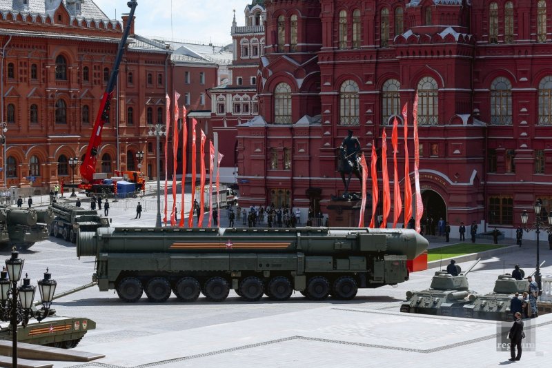 Парад военной техники в Москве