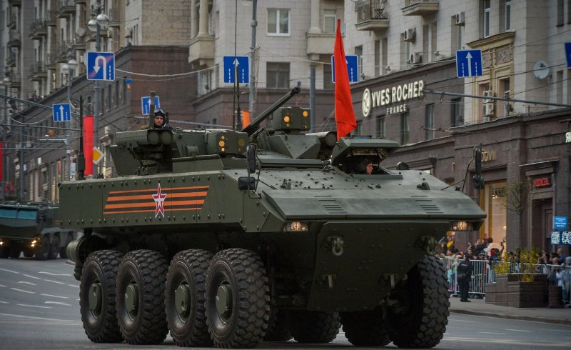 Парад Победы 2020 в Москве техника