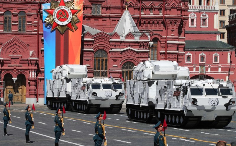 Военный парад на красной площади 2019
