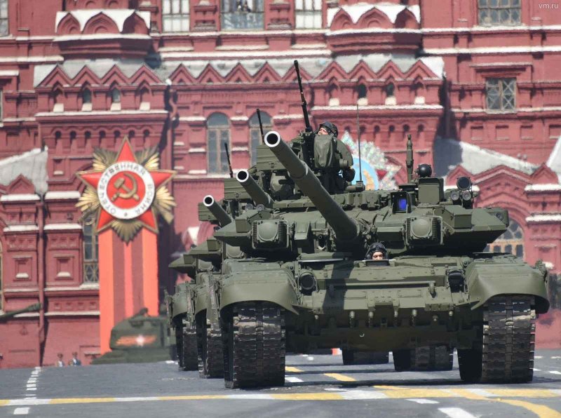 Техника на параде Победы 2018