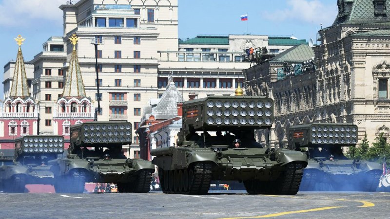 Парад военной техники в Москве 2020