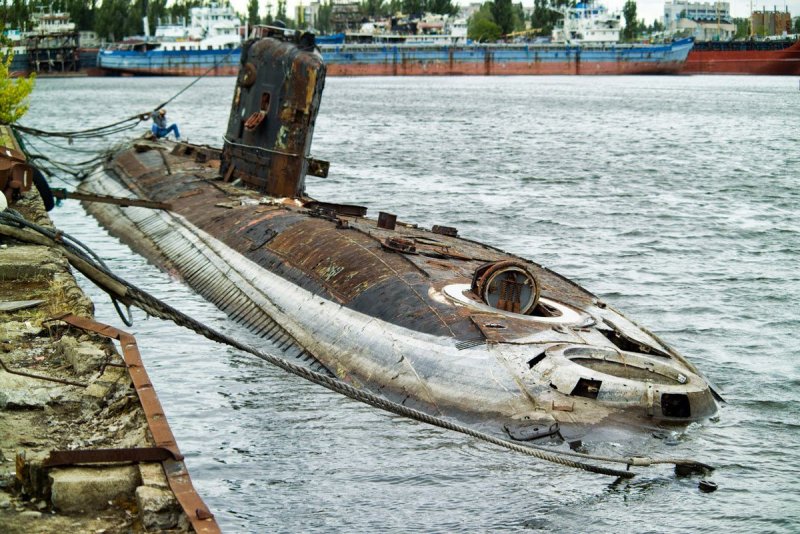 Подводная лодка ВМФ Украины Запорожье