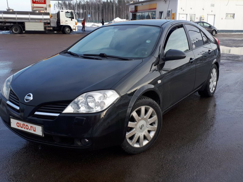 Nissan primera p12 черная