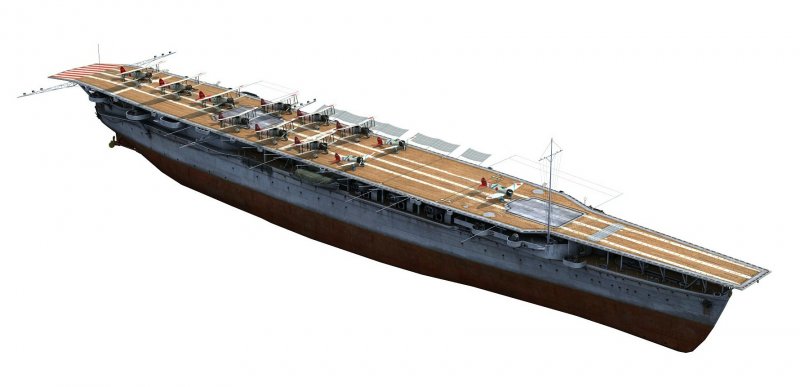 Авианосец Hosho