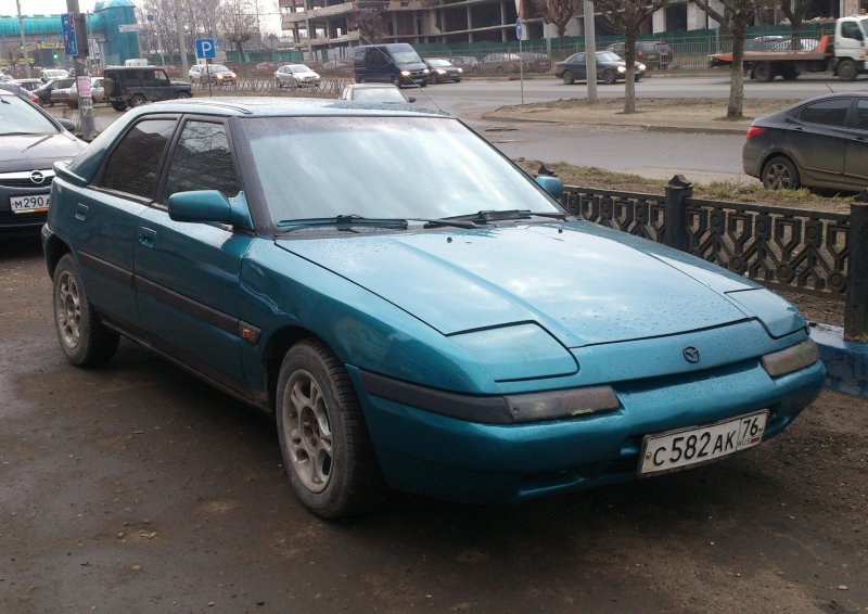 Мазда 323 слепая купе