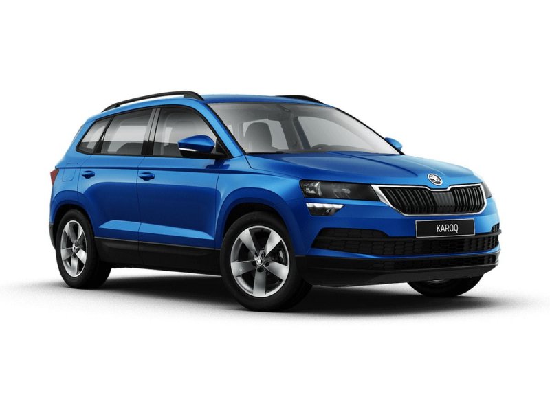 Skoda Karoq 2020 синий