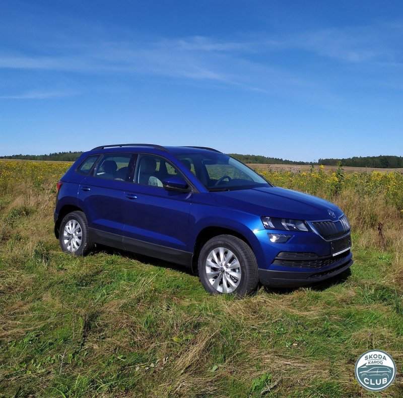 Skoda Karoq Reef Blue