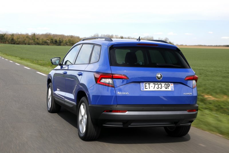 Skoda Kodiaq синий Reef