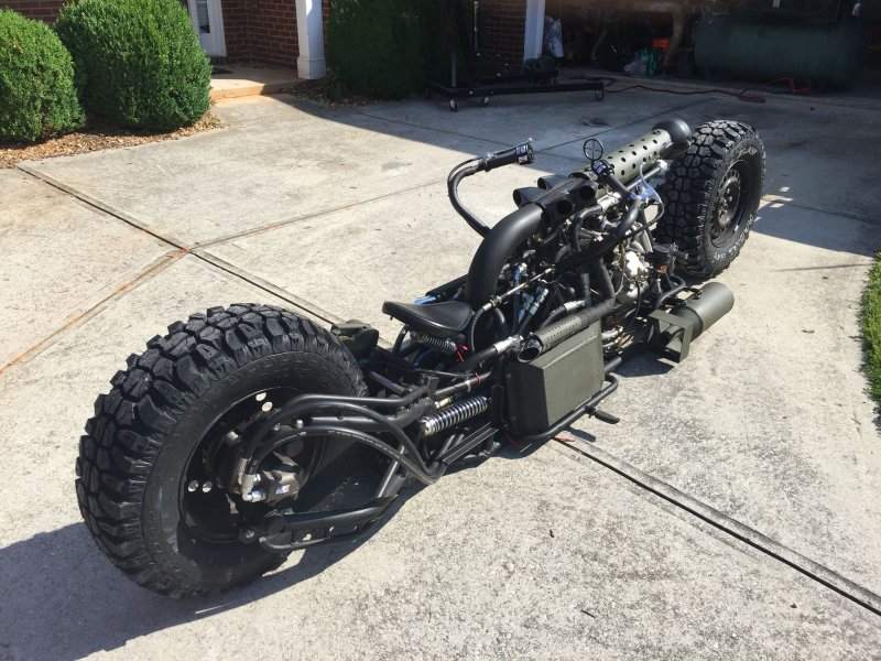 Полноприводный мотоцикл Honda