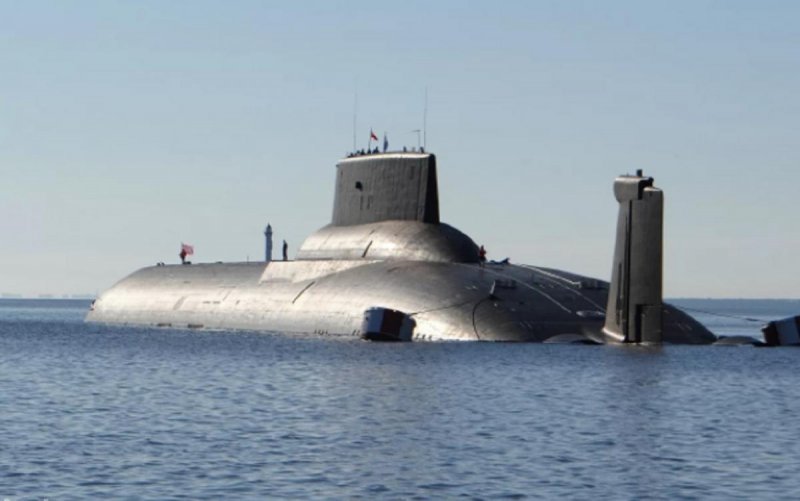 Атомная подводная лодка Дмитрий Донской