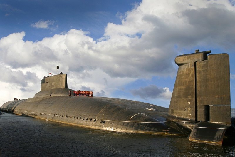 АПЛ акула проекта 941 Дмитрий Донской
