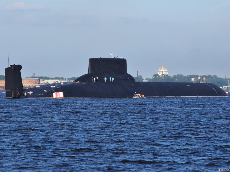 Атомная подводная лодка Дмитрий Донской