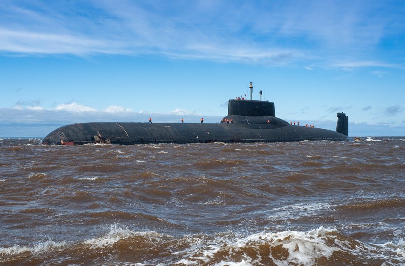 АПЛ акула проекта 941 Дмитрий Донской