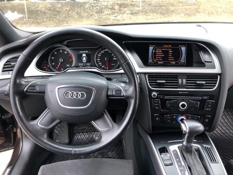 Audi a4 b8 Рестайлинг салон