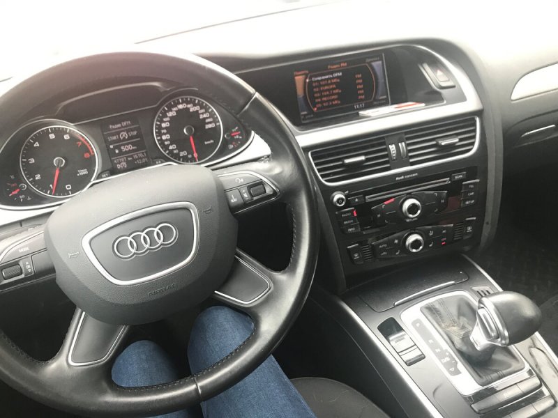 Audi a4 IV b8 салон