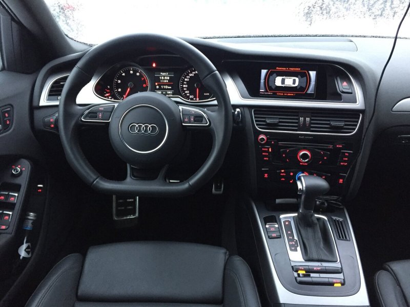 Audi b8 Рестайлинг салон