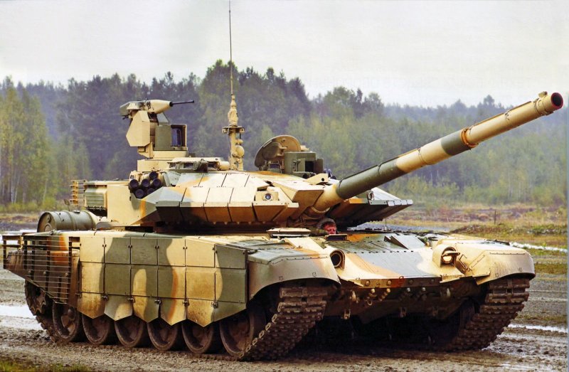 Танк т-90 МС прорыв