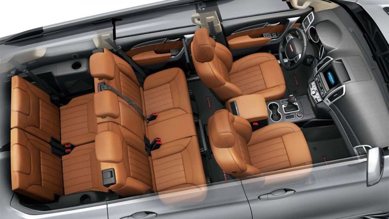 Haval h9 3 ряд