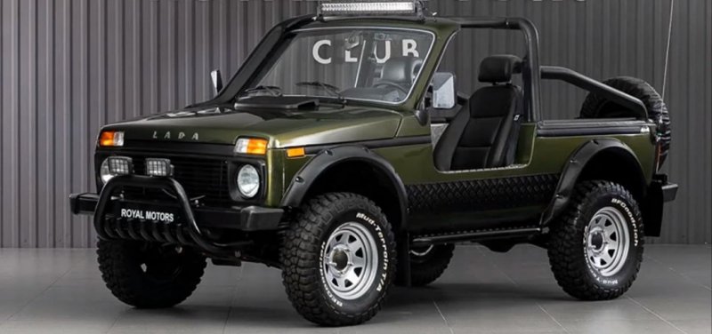 Кабриолет Lada Niva