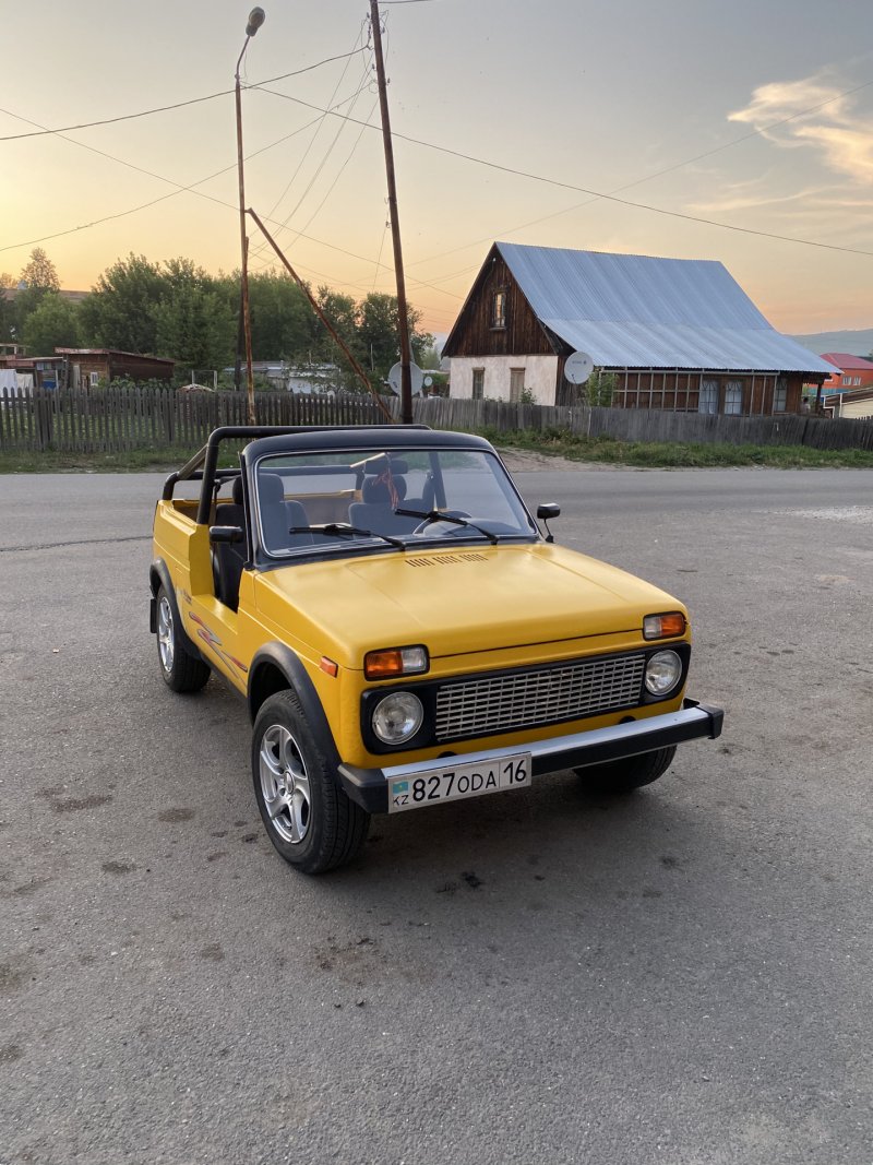 Лада Нива 1983 кабриолет